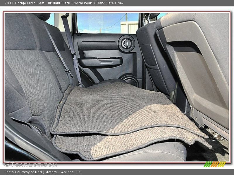 Brilliant Black Crystal Pearl / Dark Slate Gray 2011 Dodge Nitro Heat