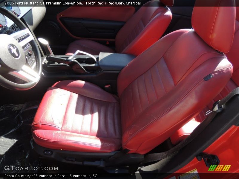 Torch Red / Red/Dark Charcoal 2006 Ford Mustang GT Premium Convertible