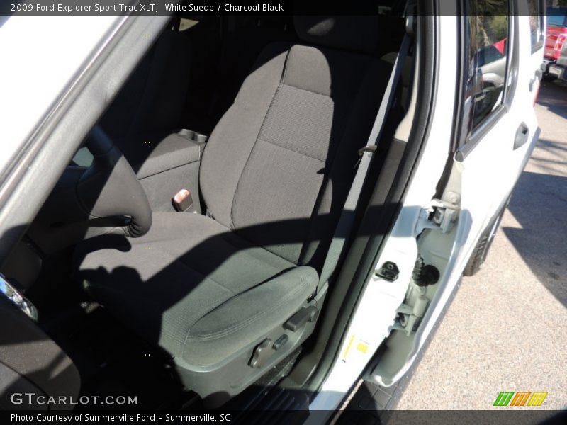 White Suede / Charcoal Black 2009 Ford Explorer Sport Trac XLT