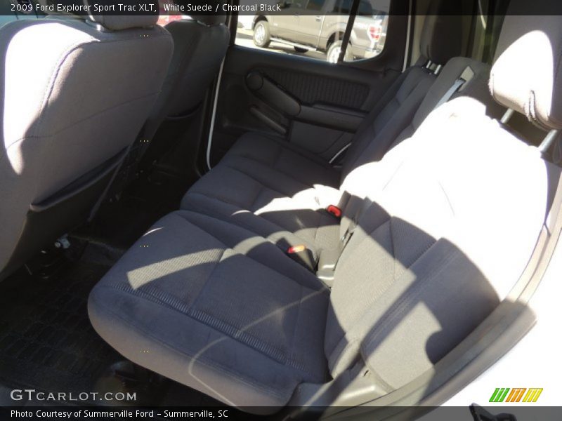 White Suede / Charcoal Black 2009 Ford Explorer Sport Trac XLT