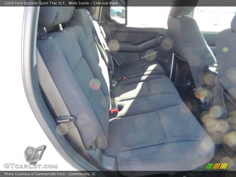 White Suede / Charcoal Black 2009 Ford Explorer Sport Trac XLT