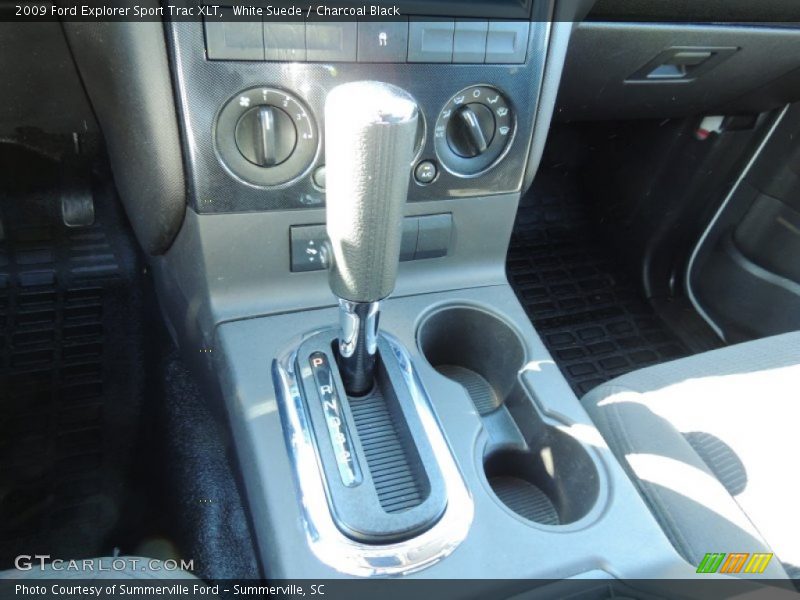White Suede / Charcoal Black 2009 Ford Explorer Sport Trac XLT