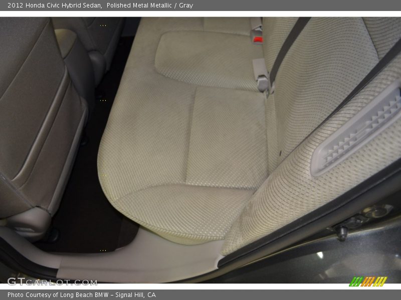 Polished Metal Metallic / Gray 2012 Honda Civic Hybrid Sedan