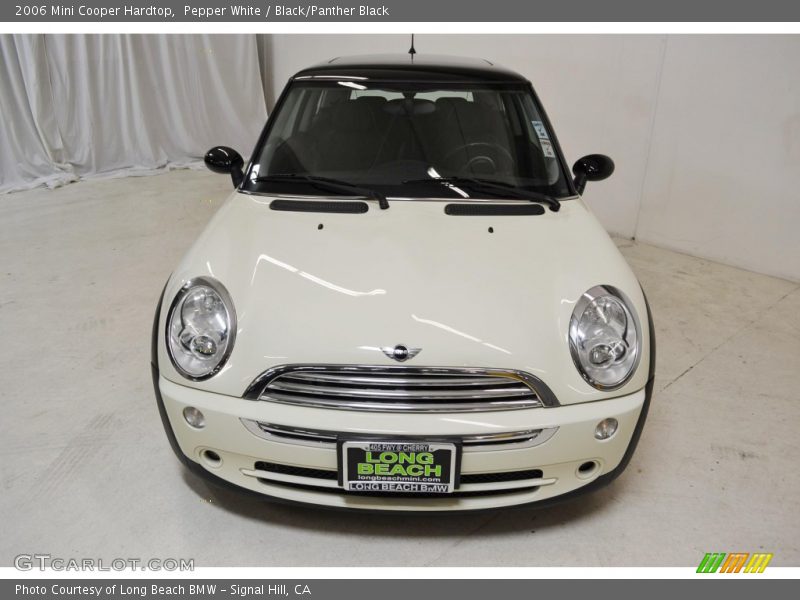 Pepper White / Black/Panther Black 2006 Mini Cooper Hardtop