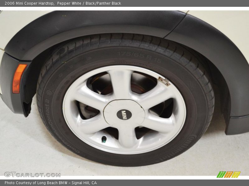 Pepper White / Black/Panther Black 2006 Mini Cooper Hardtop