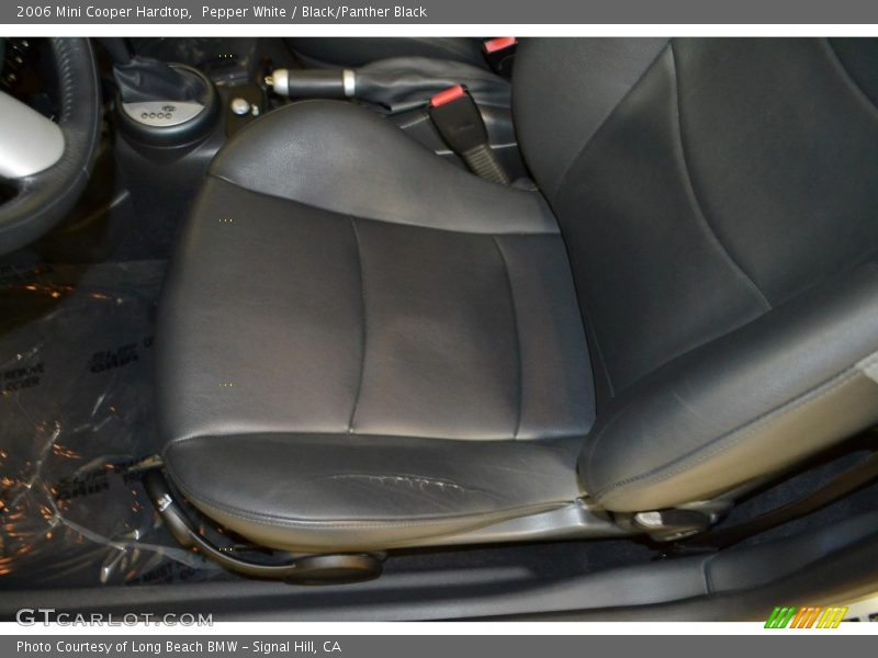 Pepper White / Black/Panther Black 2006 Mini Cooper Hardtop