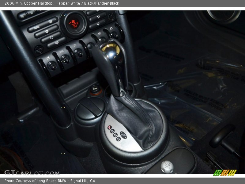 Pepper White / Black/Panther Black 2006 Mini Cooper Hardtop