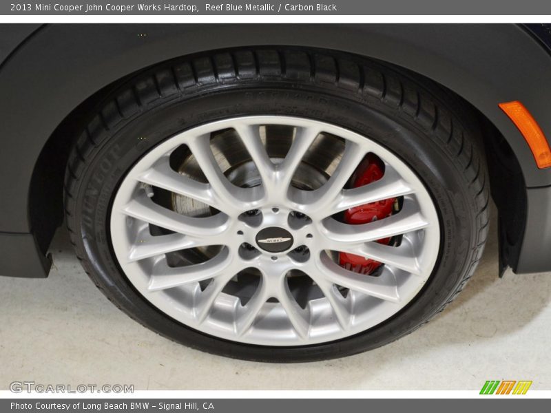 Reef Blue Metallic / Carbon Black 2013 Mini Cooper John Cooper Works Hardtop
