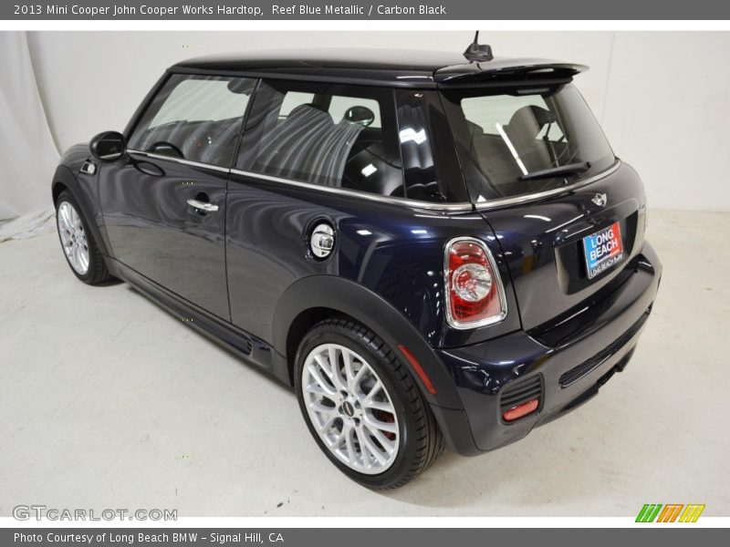 Reef Blue Metallic / Carbon Black 2013 Mini Cooper John Cooper Works Hardtop