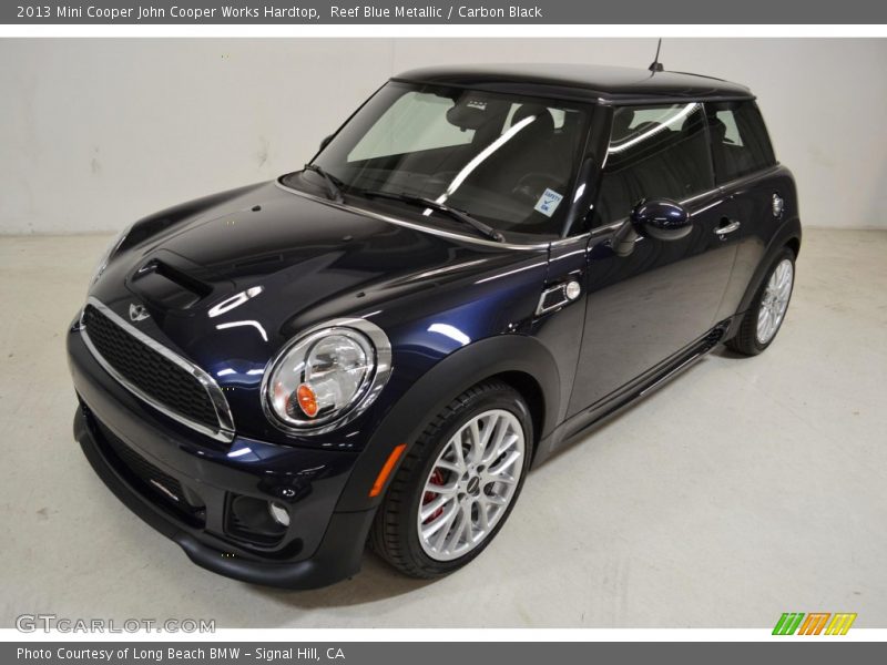 Reef Blue Metallic / Carbon Black 2013 Mini Cooper John Cooper Works Hardtop