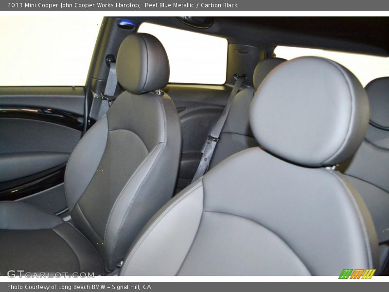 Reef Blue Metallic / Carbon Black 2013 Mini Cooper John Cooper Works Hardtop