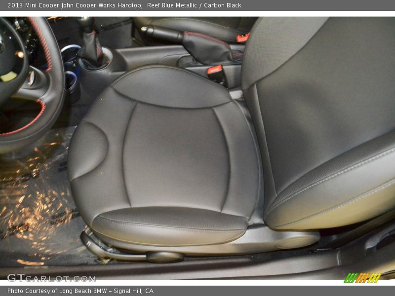 Reef Blue Metallic / Carbon Black 2013 Mini Cooper John Cooper Works Hardtop