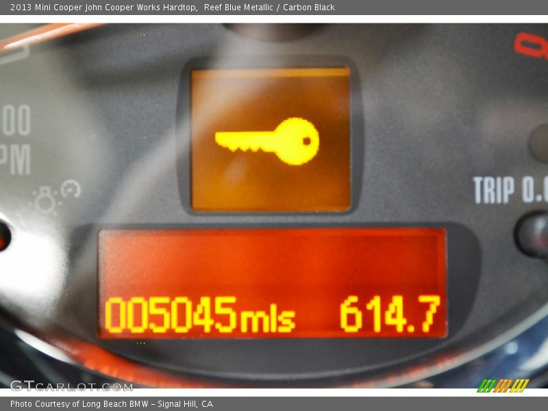 Reef Blue Metallic / Carbon Black 2013 Mini Cooper John Cooper Works Hardtop