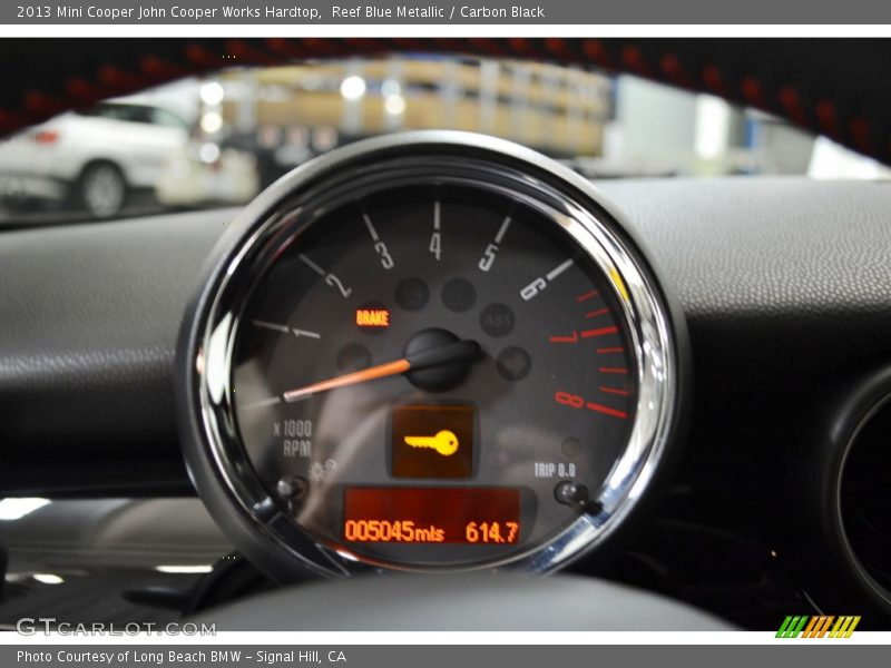 Reef Blue Metallic / Carbon Black 2013 Mini Cooper John Cooper Works Hardtop
