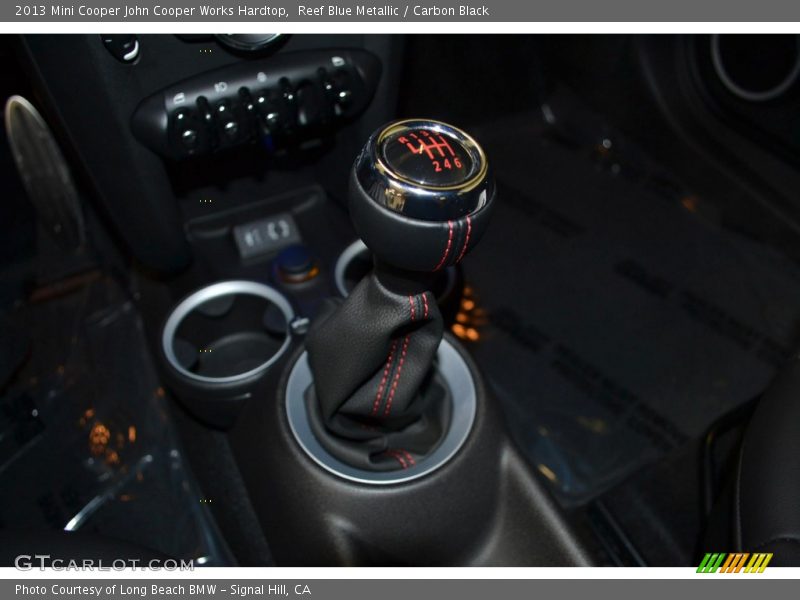 Reef Blue Metallic / Carbon Black 2013 Mini Cooper John Cooper Works Hardtop