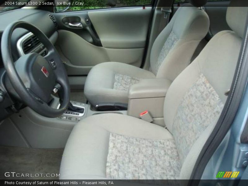 Ice Blue / Gray 2004 Saturn L300 2 Sedan