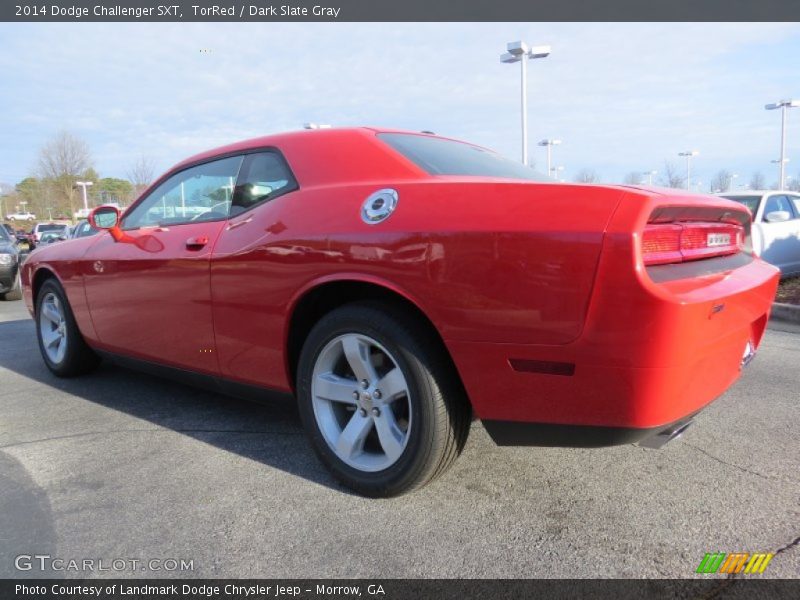 TorRed / Dark Slate Gray 2014 Dodge Challenger SXT