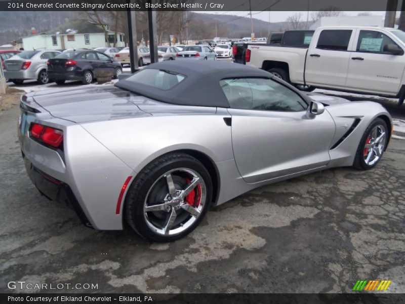  2014 Corvette Stingray Convertible Blade Silver Metallic