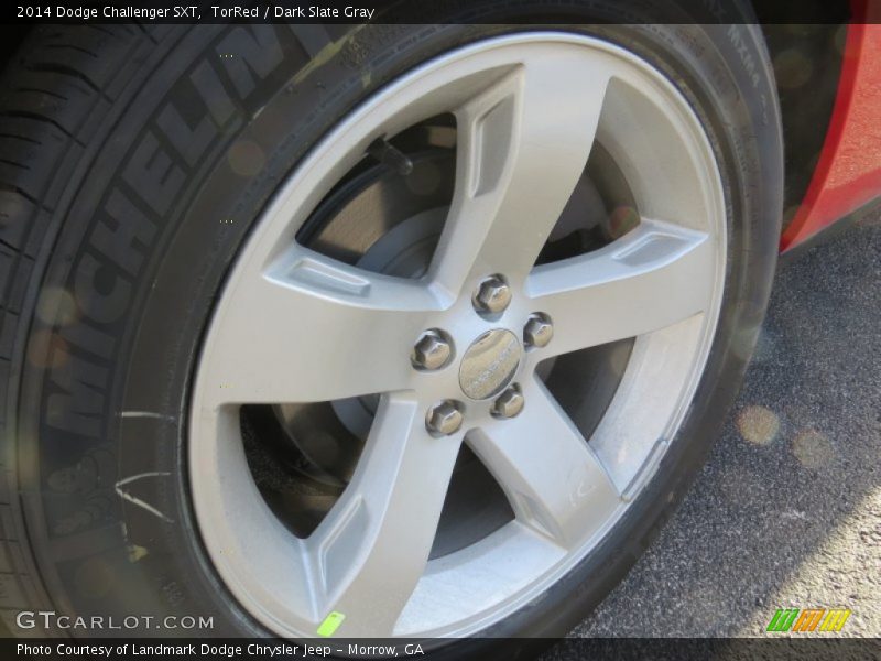 TorRed / Dark Slate Gray 2014 Dodge Challenger SXT