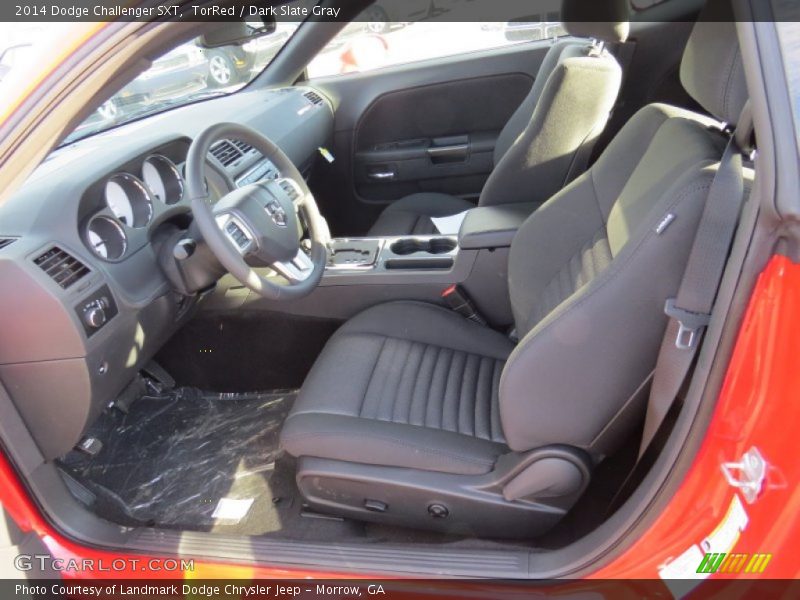 TorRed / Dark Slate Gray 2014 Dodge Challenger SXT