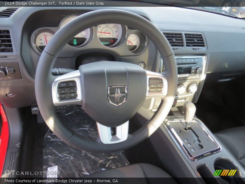 TorRed / Dark Slate Gray 2014 Dodge Challenger SXT