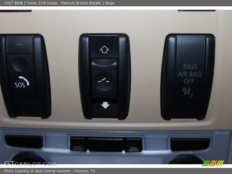 Platinum Bronze Metallic / Beige 2007 BMW 3 Series 328i Sedan