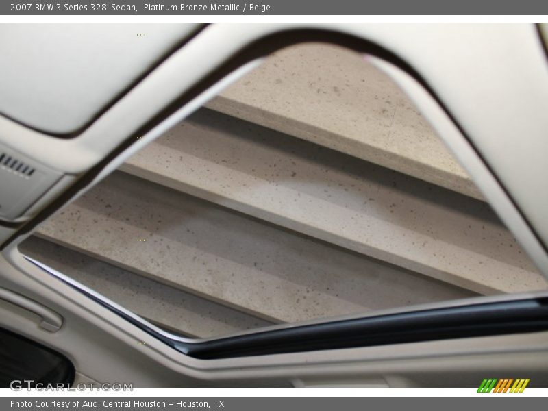 Platinum Bronze Metallic / Beige 2007 BMW 3 Series 328i Sedan