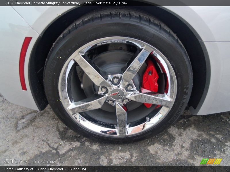  2014 Corvette Stingray Convertible Wheel