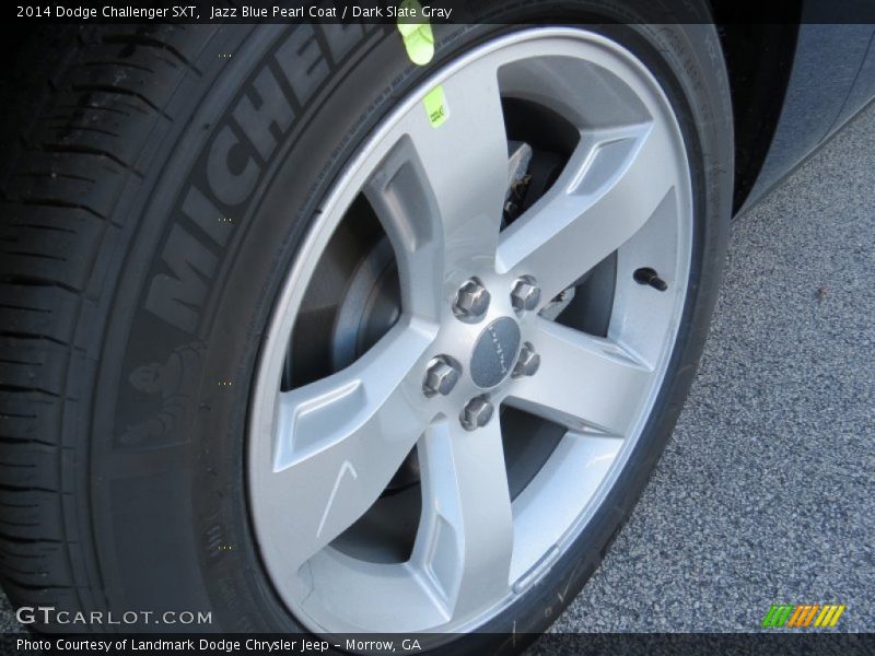 Jazz Blue Pearl Coat / Dark Slate Gray 2014 Dodge Challenger SXT