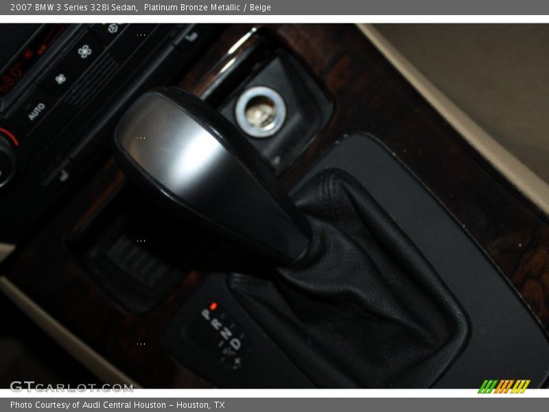 Platinum Bronze Metallic / Beige 2007 BMW 3 Series 328i Sedan