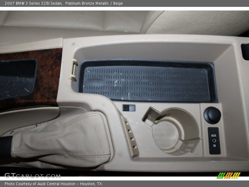 Platinum Bronze Metallic / Beige 2007 BMW 3 Series 328i Sedan