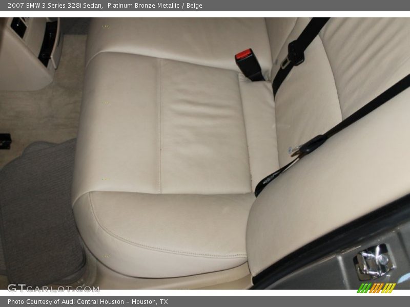 Platinum Bronze Metallic / Beige 2007 BMW 3 Series 328i Sedan