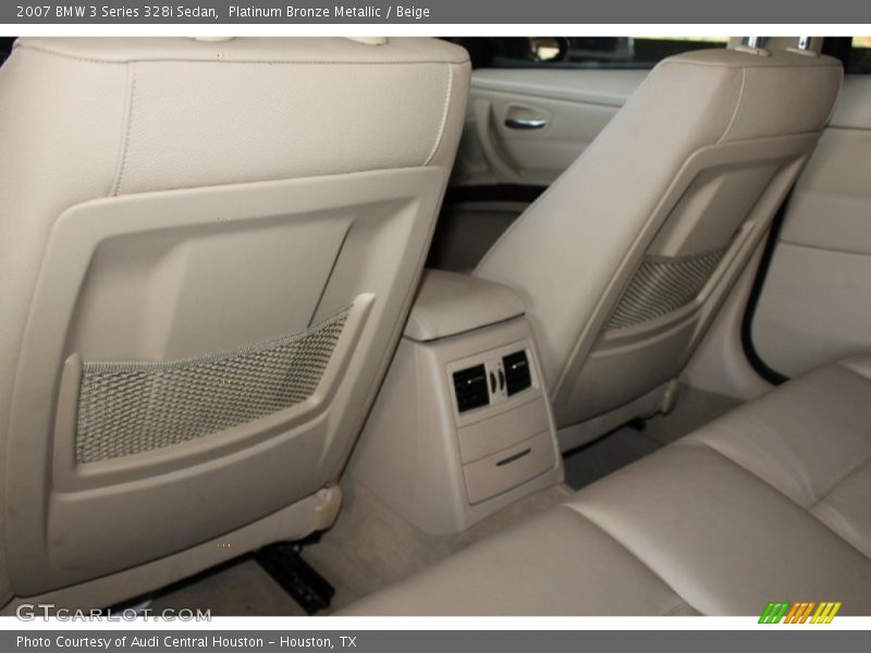 Platinum Bronze Metallic / Beige 2007 BMW 3 Series 328i Sedan