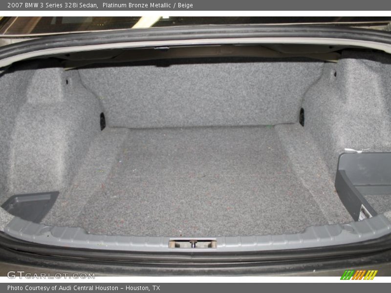 Platinum Bronze Metallic / Beige 2007 BMW 3 Series 328i Sedan