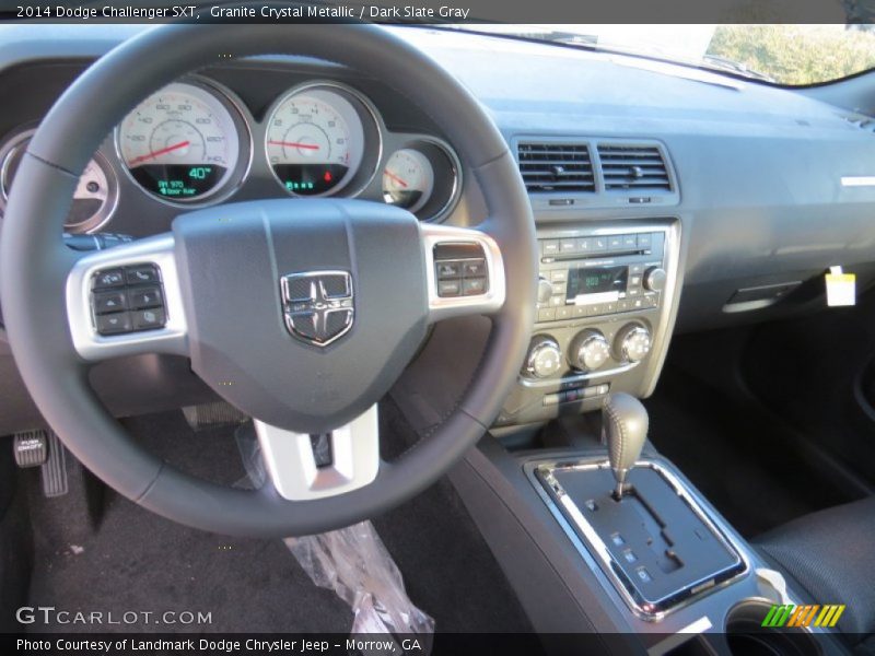Granite Crystal Metallic / Dark Slate Gray 2014 Dodge Challenger SXT