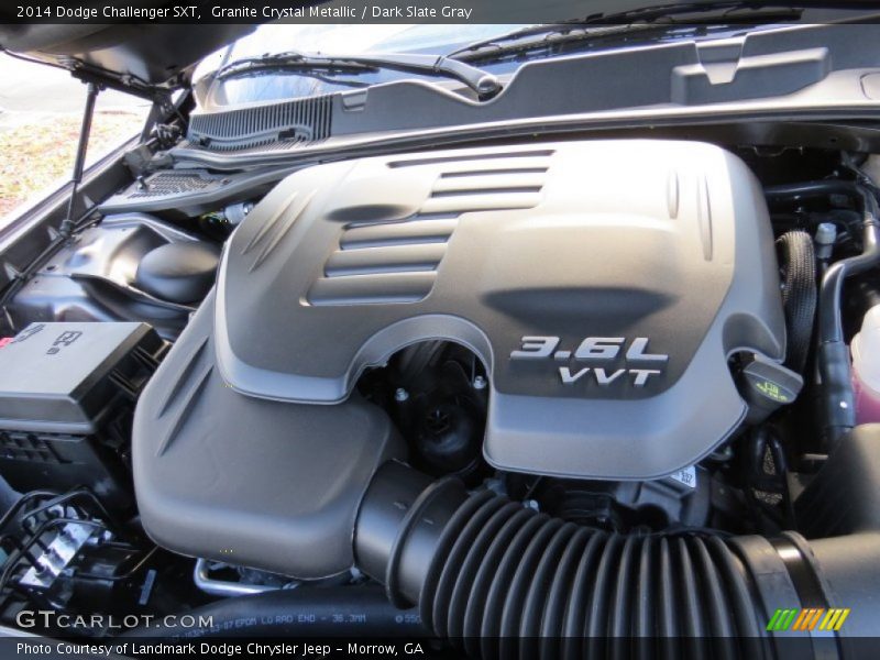 Granite Crystal Metallic / Dark Slate Gray 2014 Dodge Challenger SXT