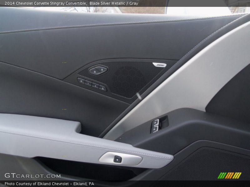 Blade Silver Metallic / Gray 2014 Chevrolet Corvette Stingray Convertible