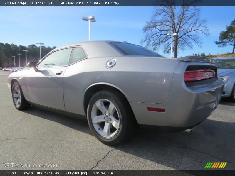 Billet Silver Metallic / Dark Slate Gray 2014 Dodge Challenger R/T