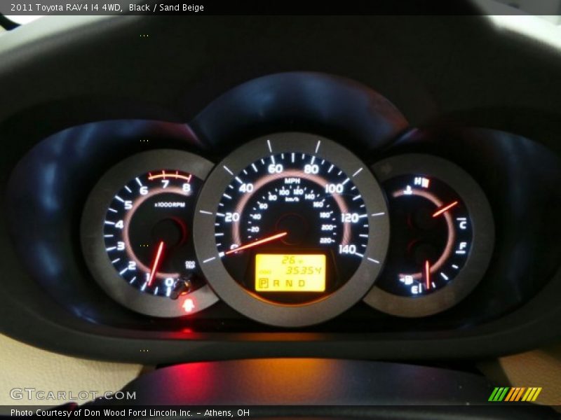 Black / Sand Beige 2011 Toyota RAV4 I4 4WD