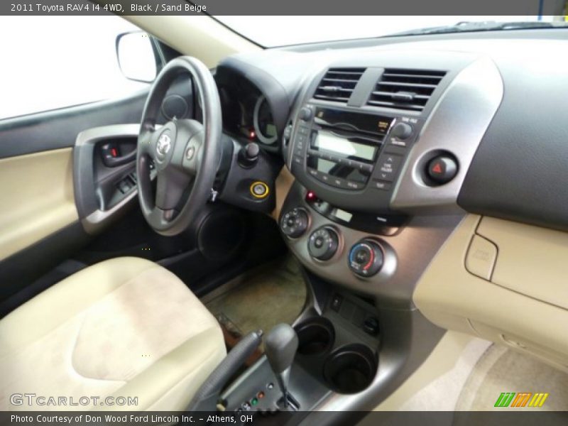 Black / Sand Beige 2011 Toyota RAV4 I4 4WD