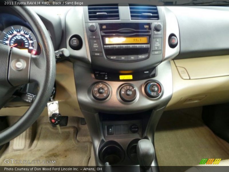 Black / Sand Beige 2011 Toyota RAV4 I4 4WD