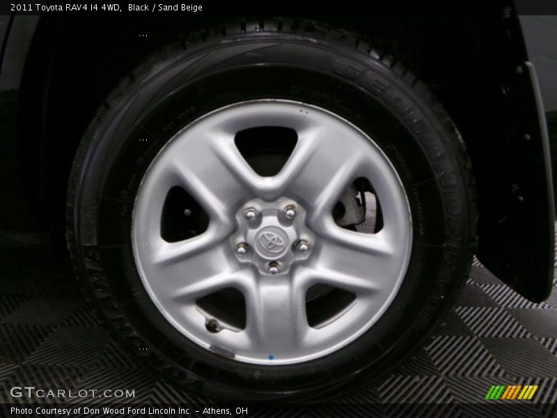 Black / Sand Beige 2011 Toyota RAV4 I4 4WD