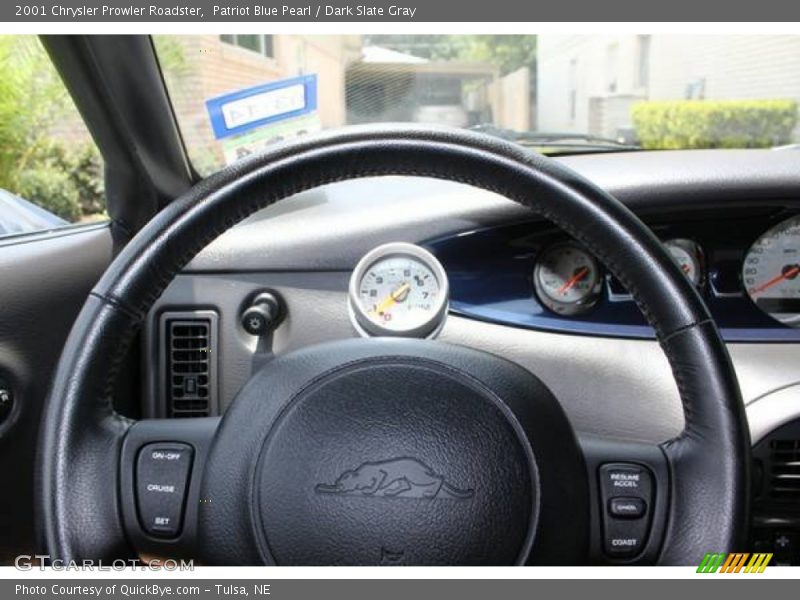 Patriot Blue Pearl / Dark Slate Gray 2001 Chrysler Prowler Roadster