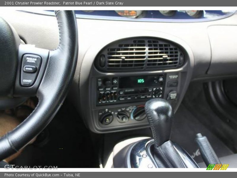 Patriot Blue Pearl / Dark Slate Gray 2001 Chrysler Prowler Roadster
