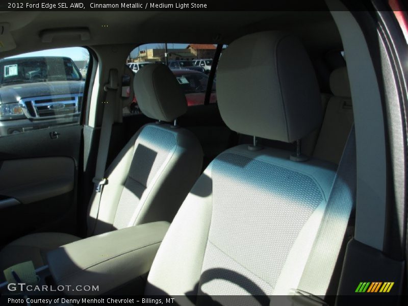 Cinnamon Metallic / Medium Light Stone 2012 Ford Edge SEL AWD