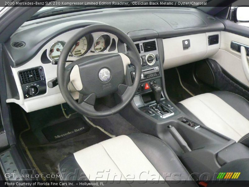 Obsidian Black Metallic / Oyster/Charcoal 2000 Mercedes-Benz SLK 230 Kompressor Limited Edition Roadster