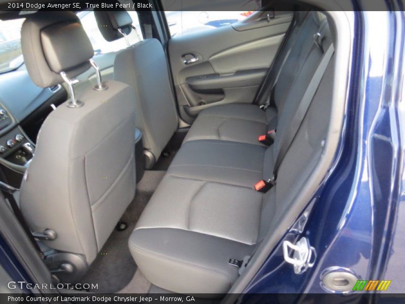 True Blue Pearl / Black 2014 Dodge Avenger SE