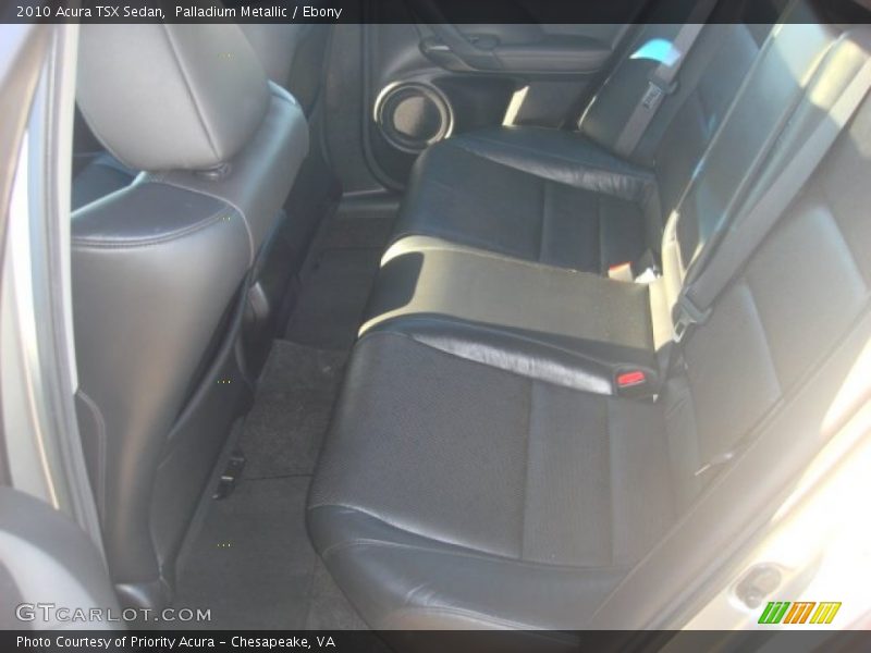 Palladium Metallic / Ebony 2010 Acura TSX Sedan