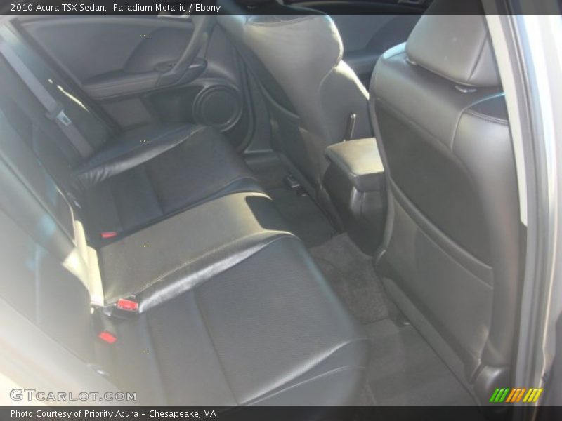 Palladium Metallic / Ebony 2010 Acura TSX Sedan