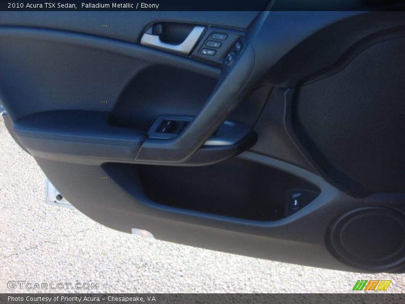 Palladium Metallic / Ebony 2010 Acura TSX Sedan